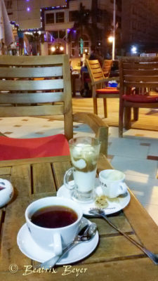Relaxen im Café