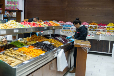 im arabischen Supermarkt