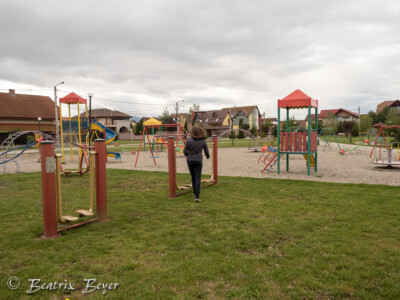 Der Spielplatz - groß und modern