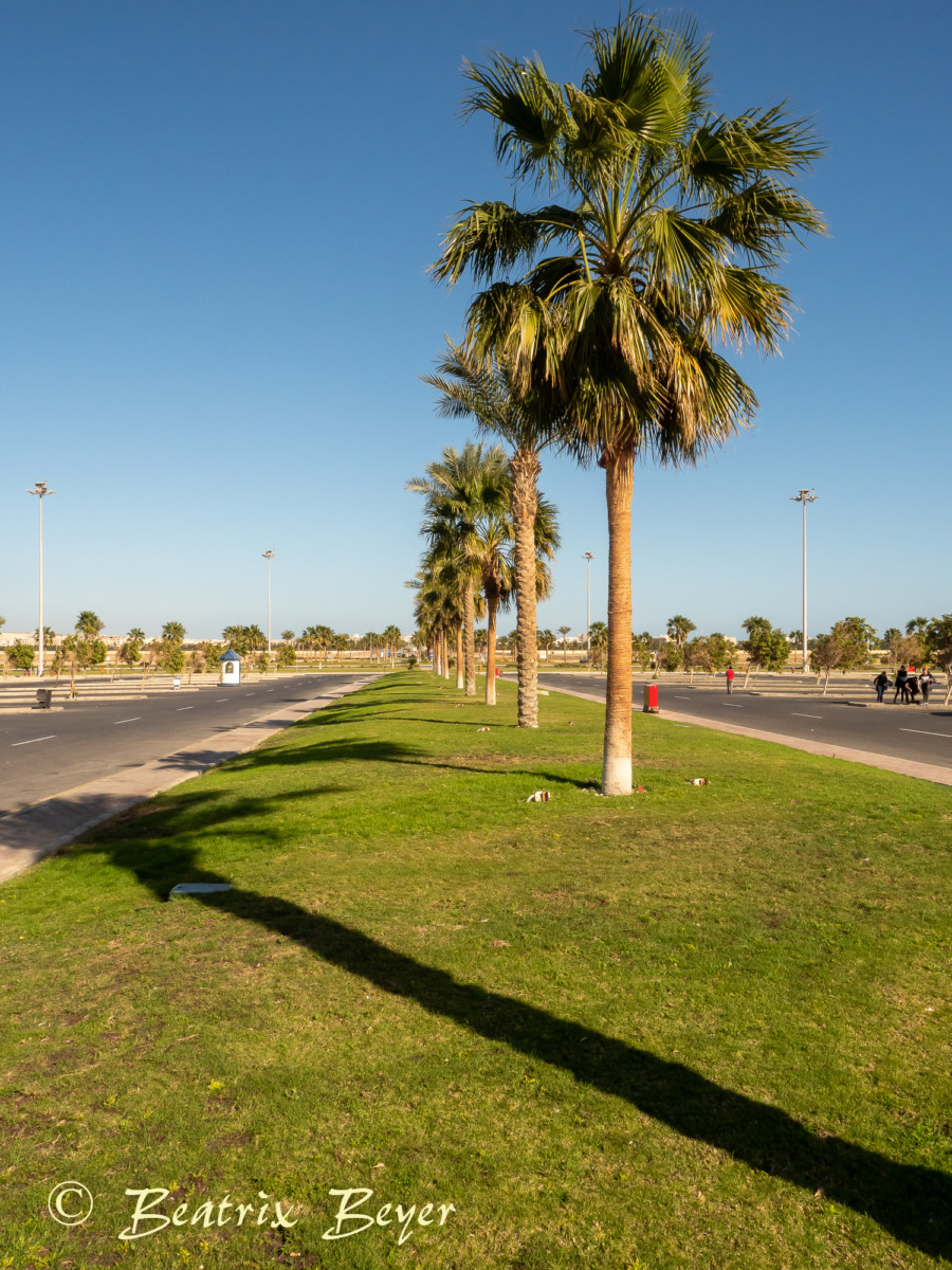 Warten am Flughafen Hurghada