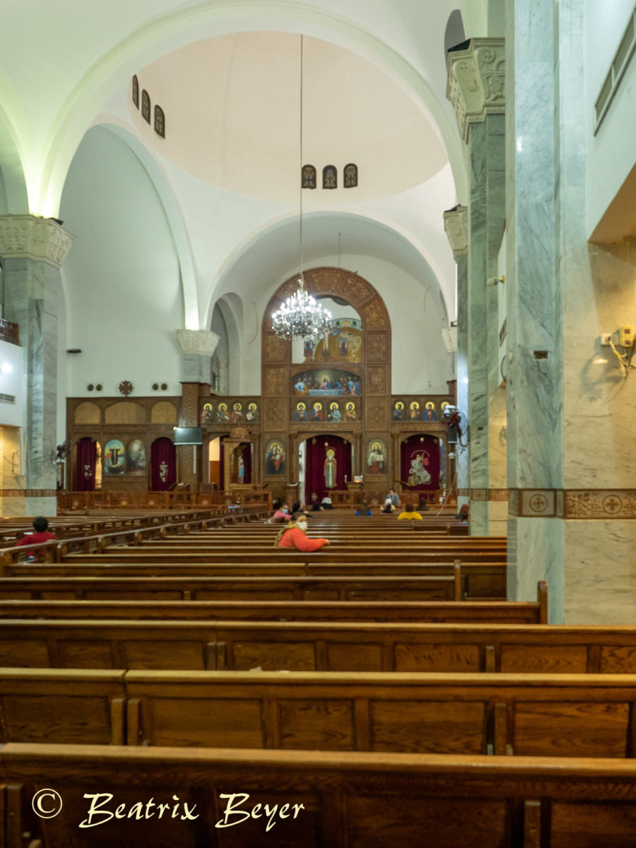 die koptische Kirche in Hurghada