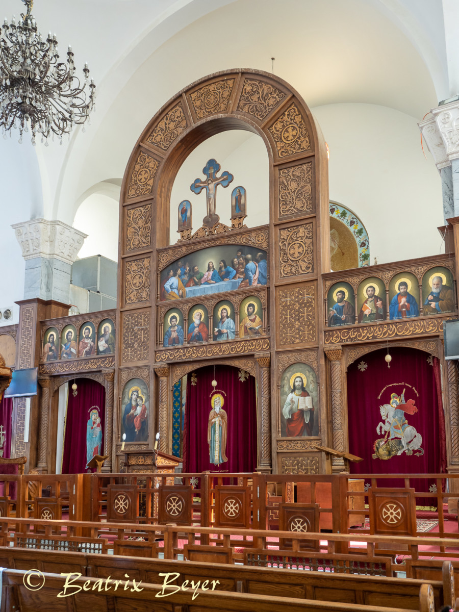 die koptische Kirche Hurghada