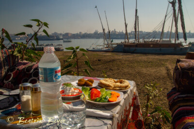 Frühstück am Nil