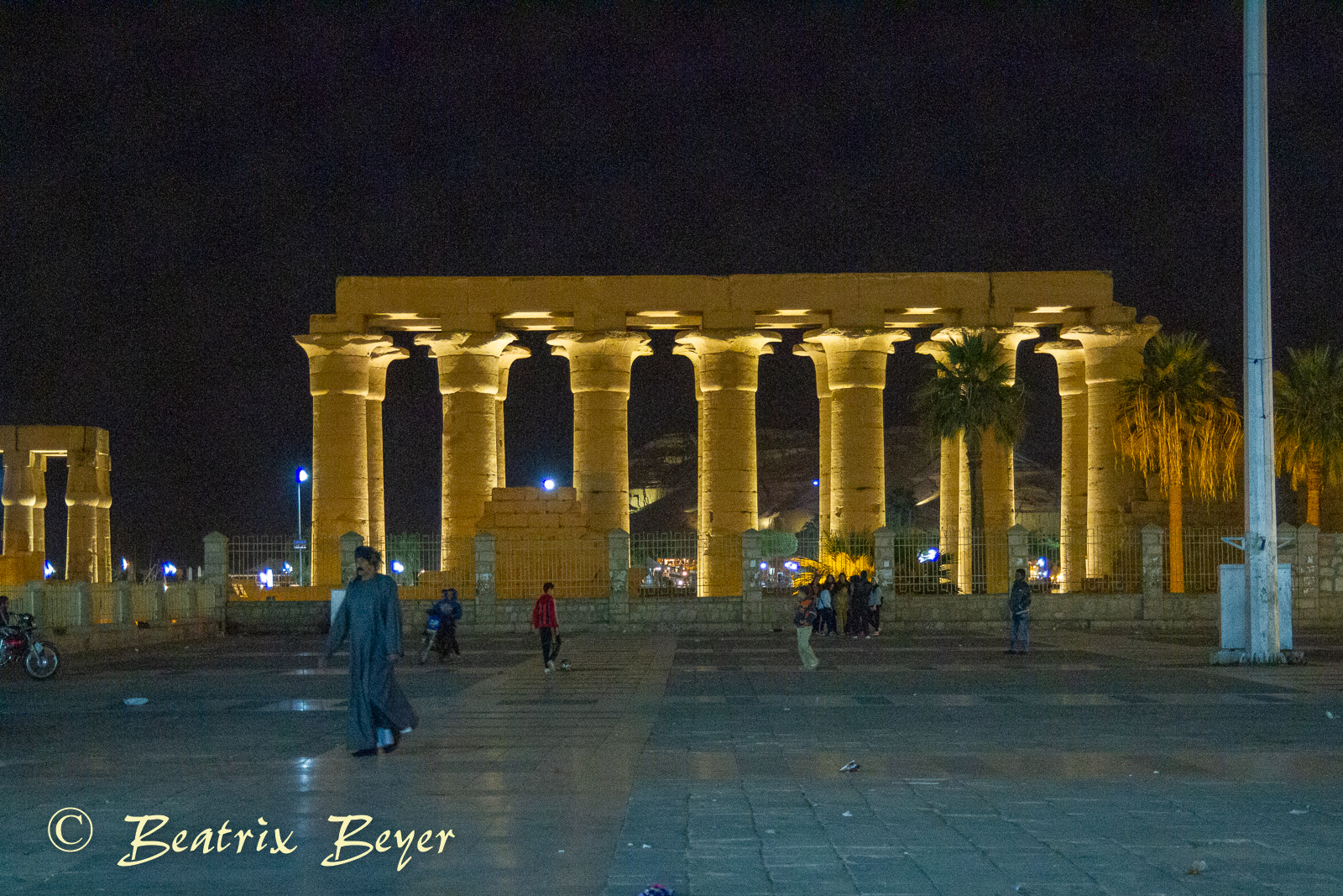 Abends am Luxortempel