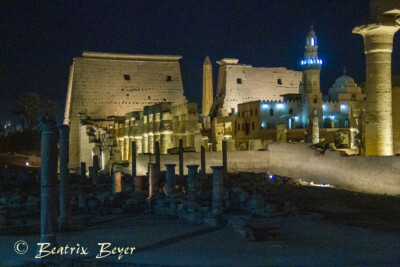 Abends am Luxortempel
