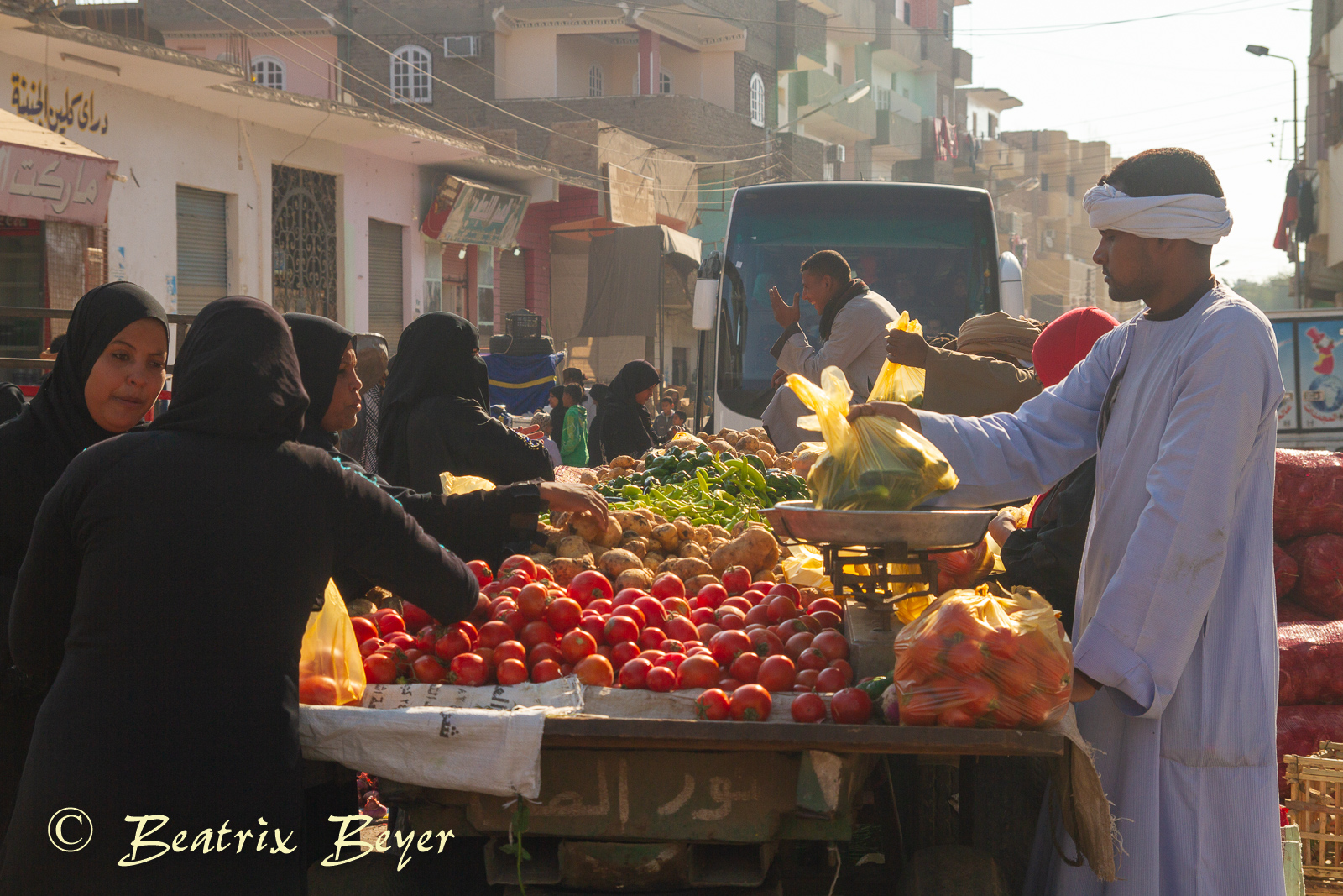 Dienstag – der Gemüsemarkt – mein letzter halber Tag in Luxor