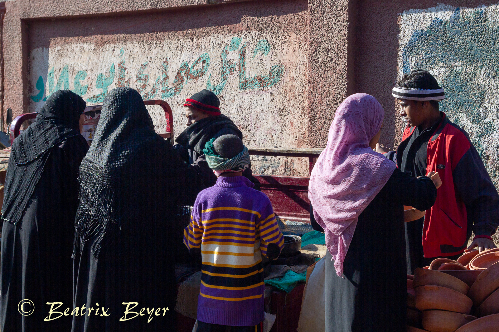 Luxor – auf dem Wochenmarkt