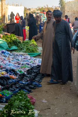 Luxor - auf dem Wochenmarkt