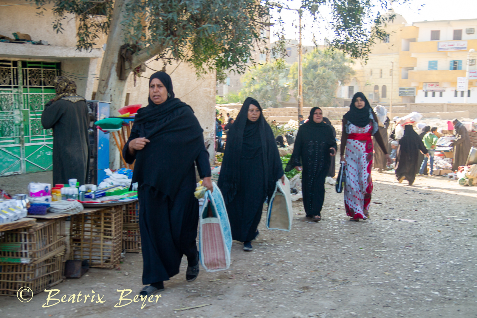 Luxor – auf dem Wochenmarkt