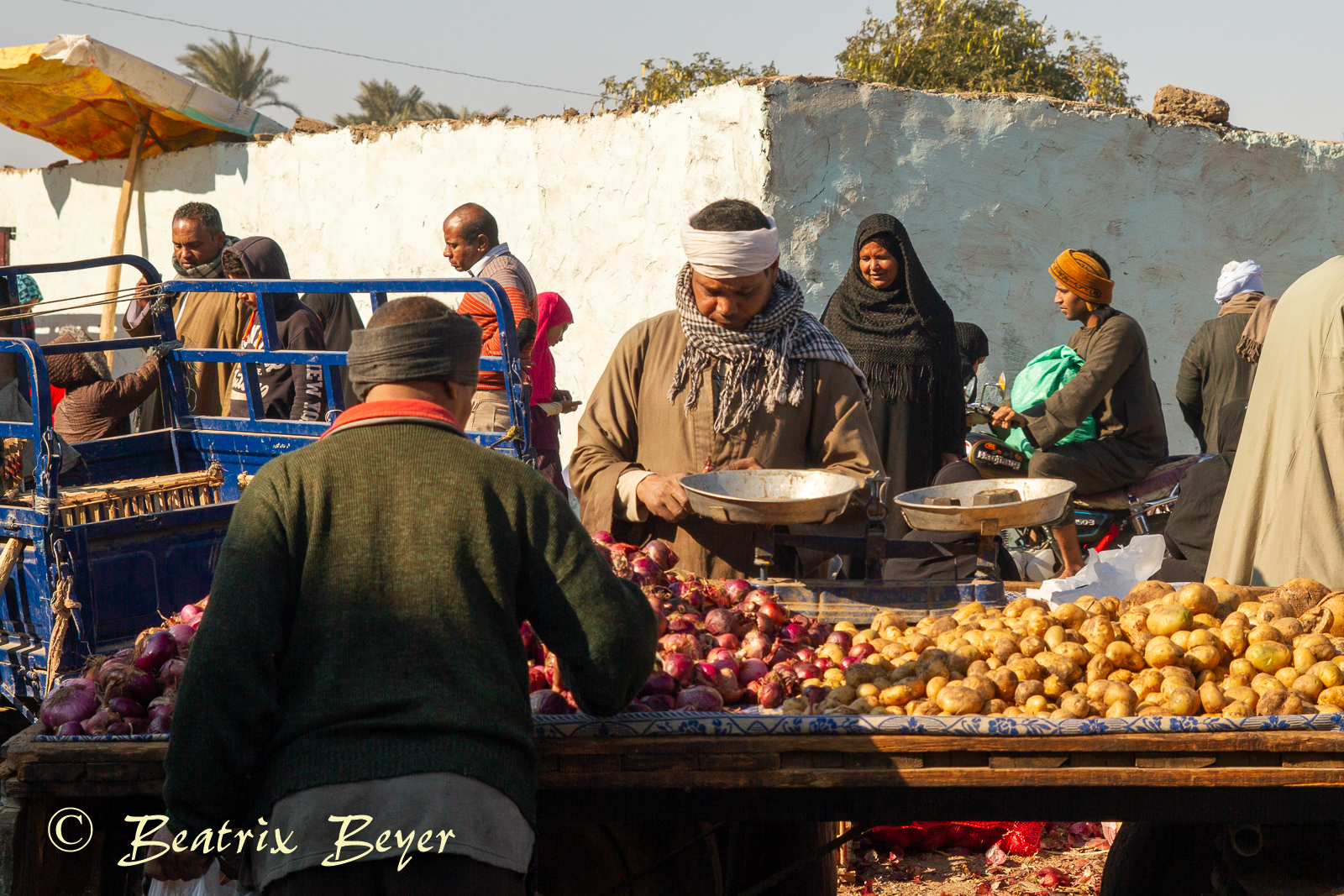 Luxor – auf dem Wochenmarkt
