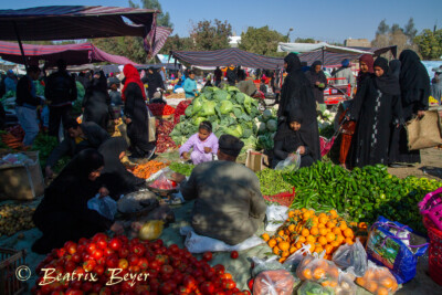 Luxor - auf dem Wochenmarkt