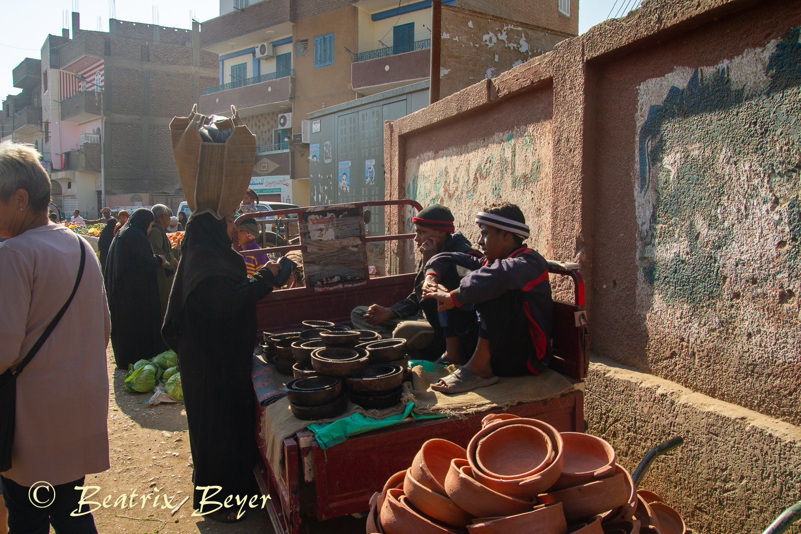 Luxor – auf dem Wochenmarkt
