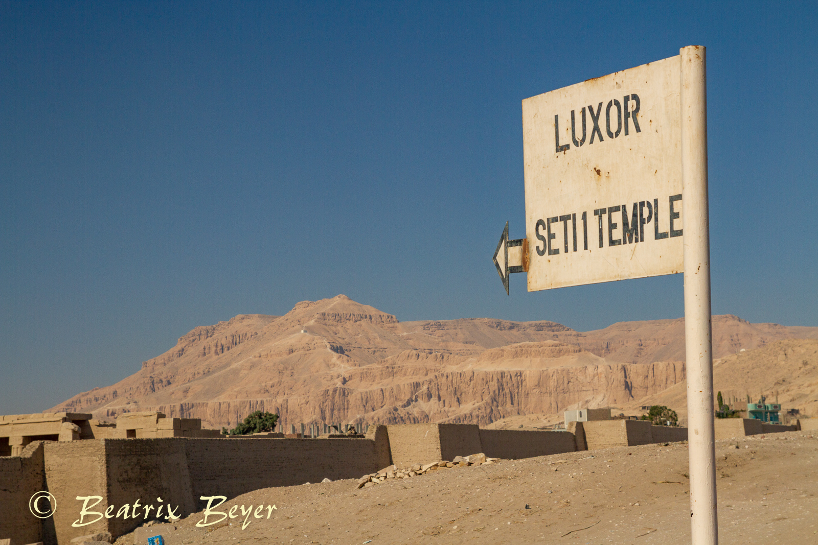 in Luxor gesehen