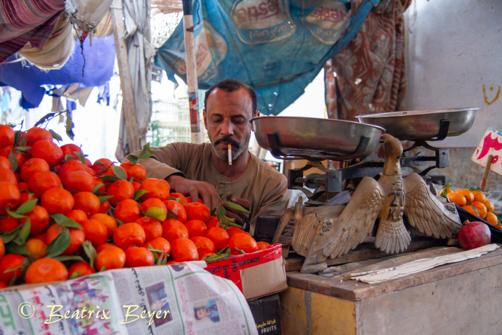 Obst- und Gemüsemarkt in Hurghada