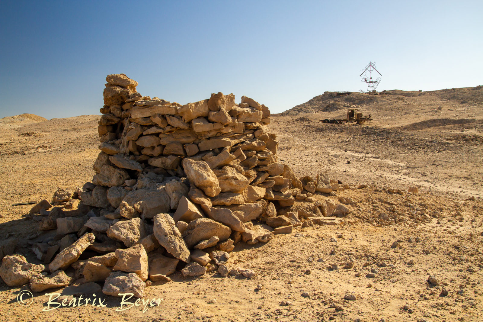 in der Wüste bei Hurghada