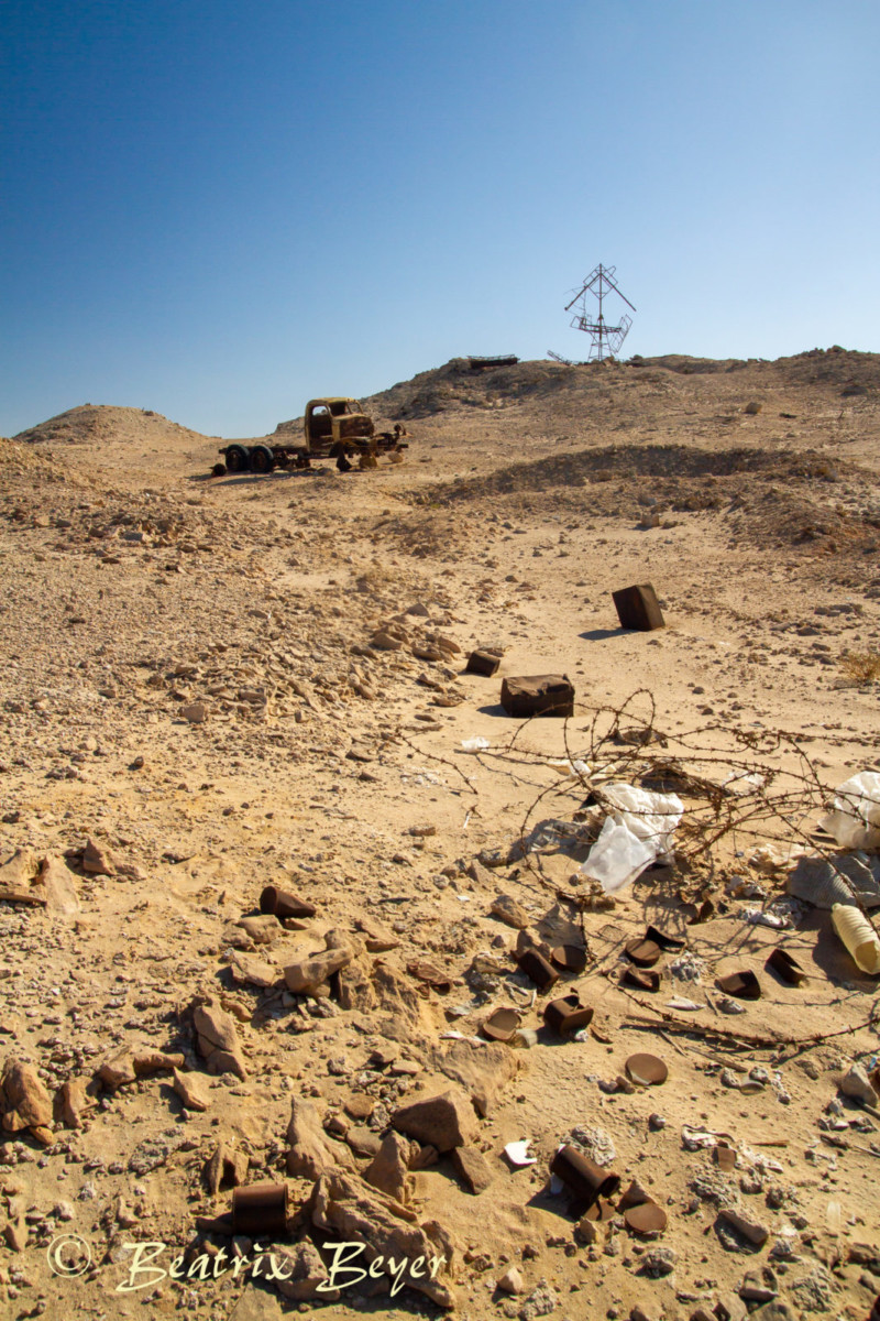 in der Wüste bei Hurghada