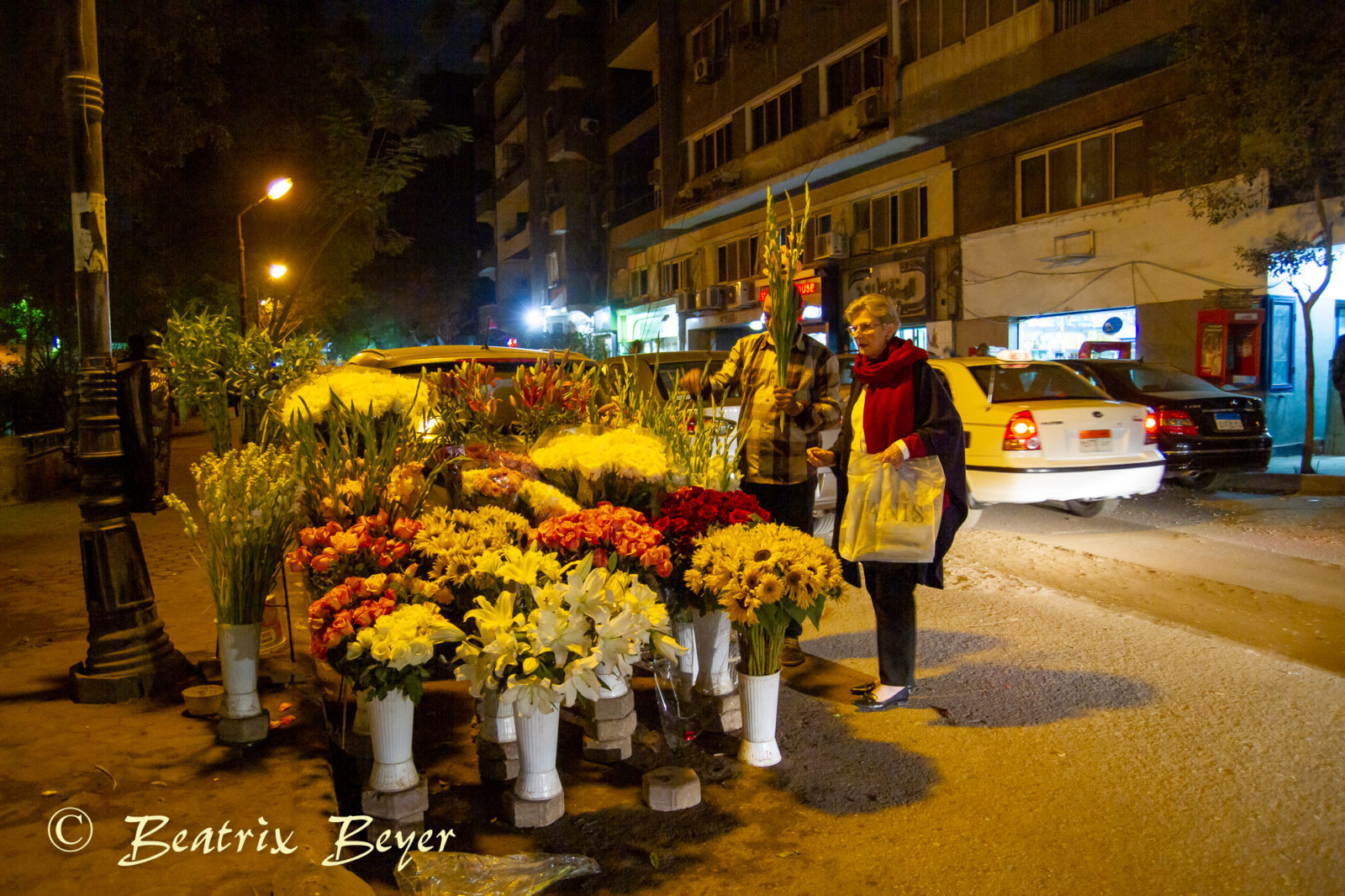 Blumenverkauf