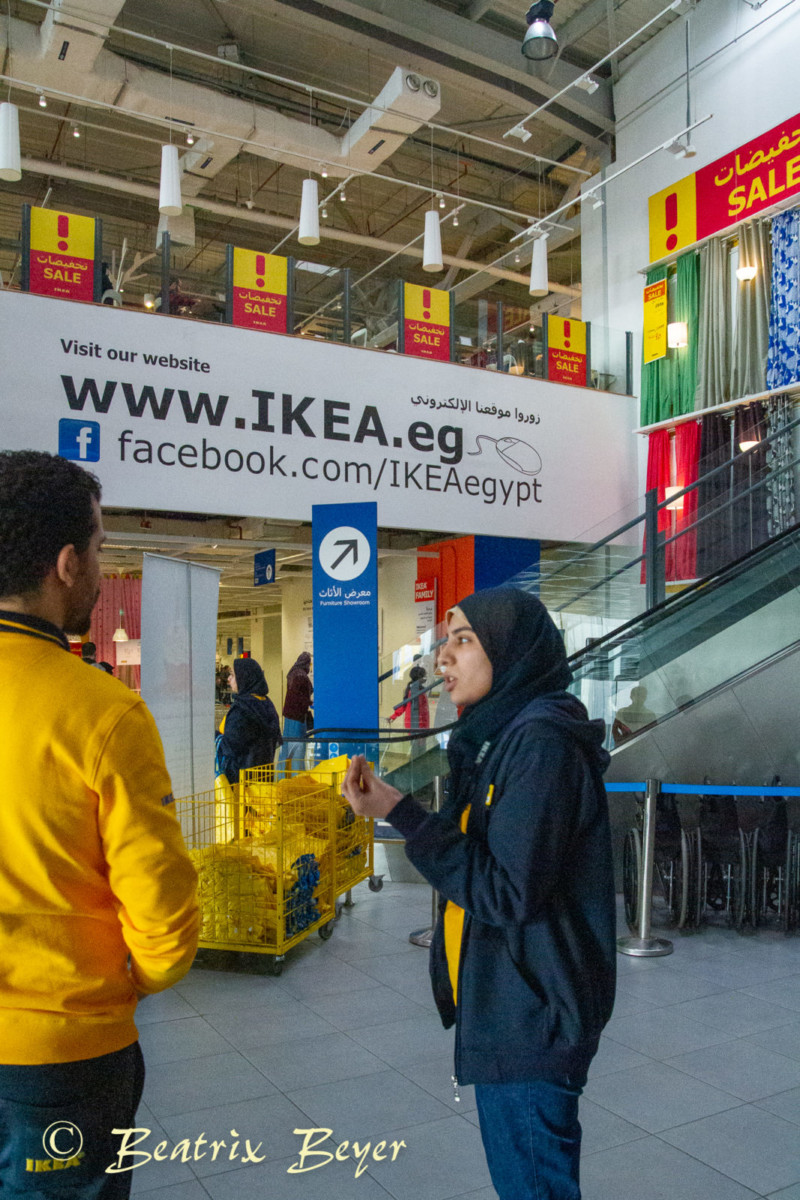Ikea gibts auch in Kairo