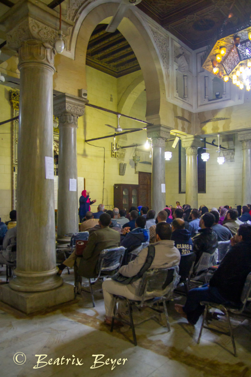 In der al-Azhar-Moschee