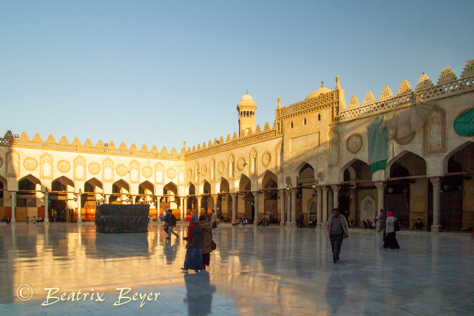 In der al-Azhar-Moschee