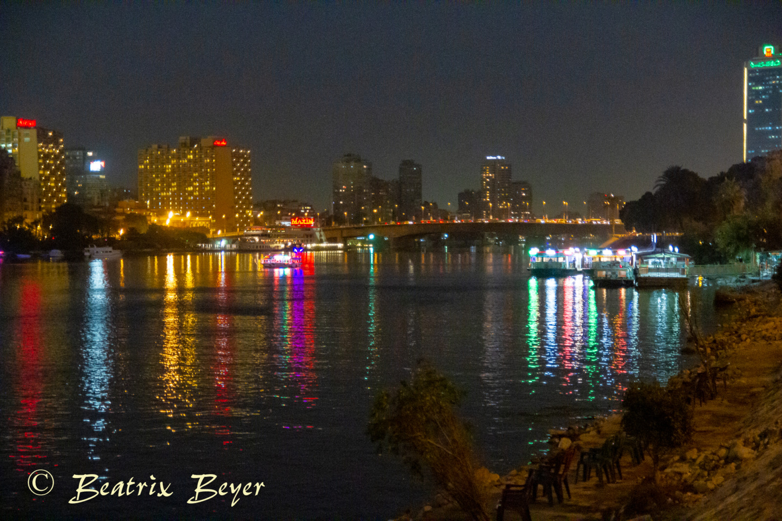Kairo bei Nacht