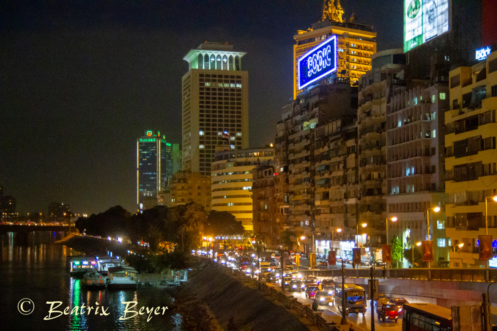 Kairo bei Nacht