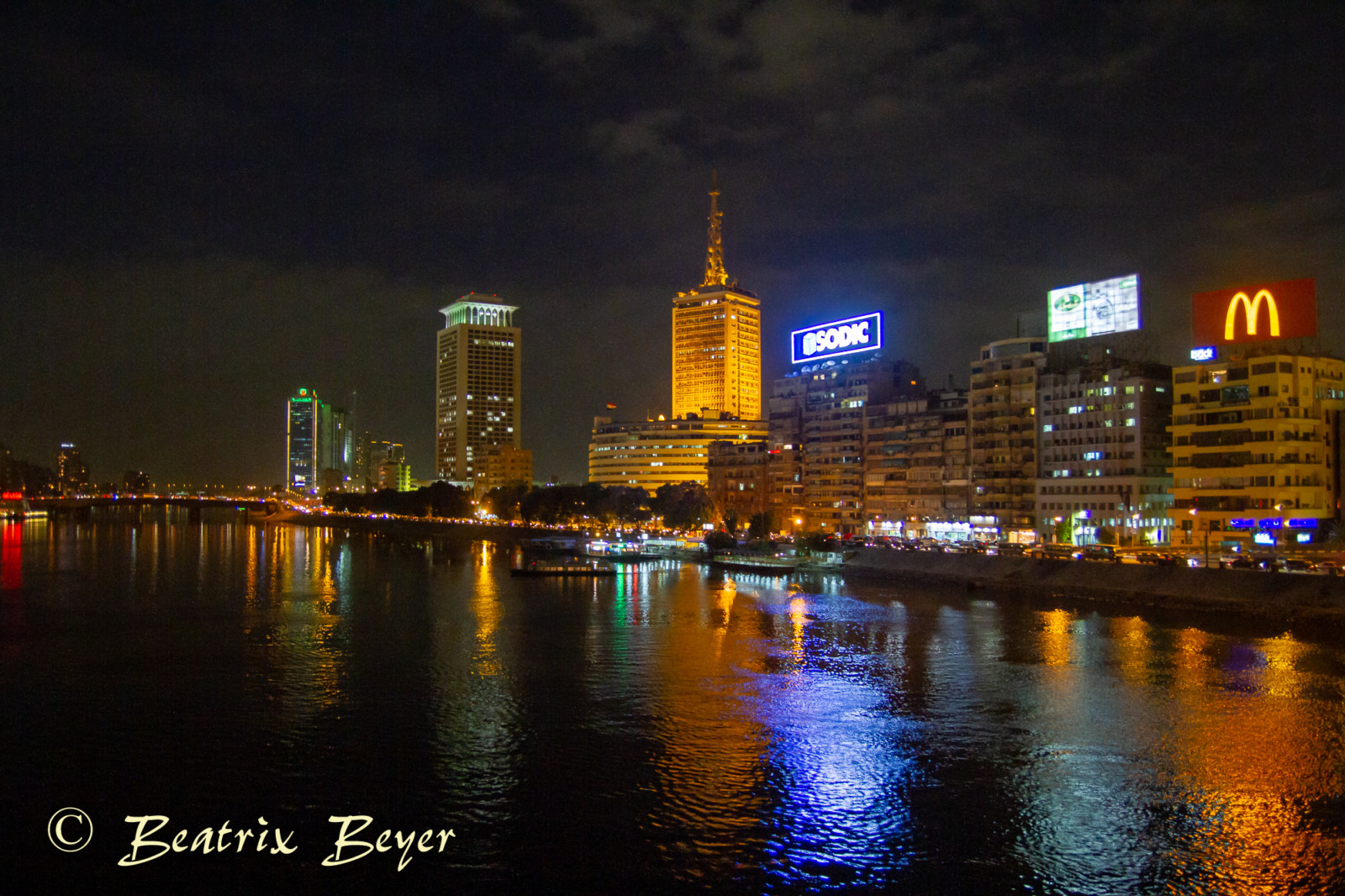 Kairo bei Nacht
